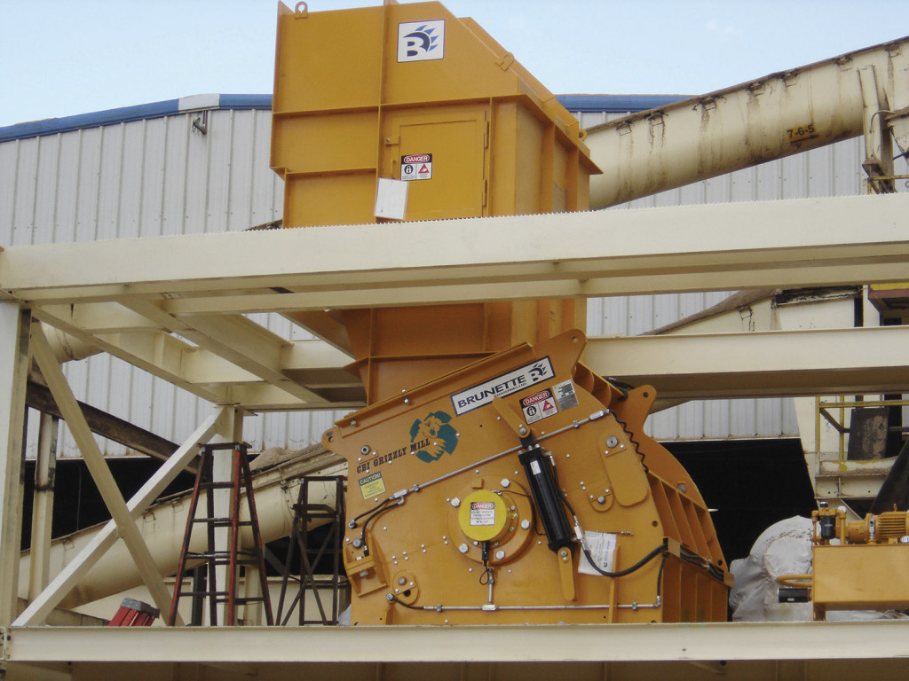 Brunette Machinery - Grizzly Hog Installation